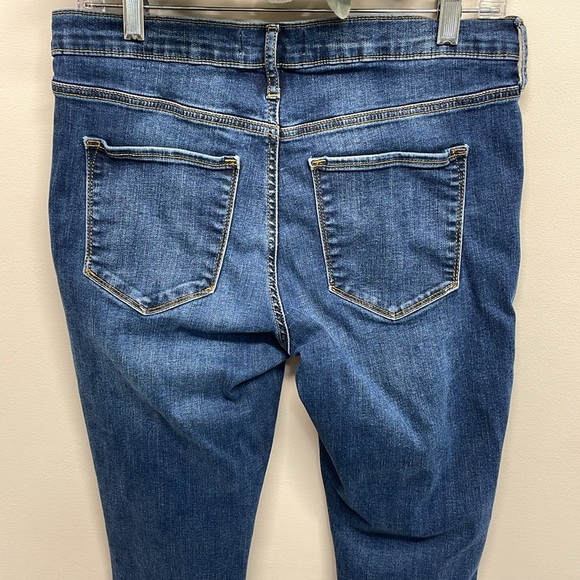 Gap 1969 Easy Leggings Denim Jeans Mid Rise Ankle Size 12 Regular / 31R - Picture 5 of 15
